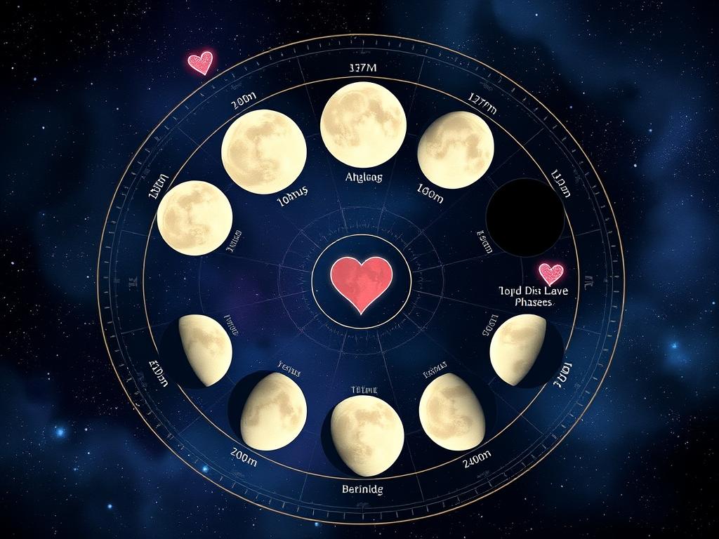 Tips for successful love spells that work fast - timing with moon phases chart Tips for successful love spells that work fast - timing with moon phases chart